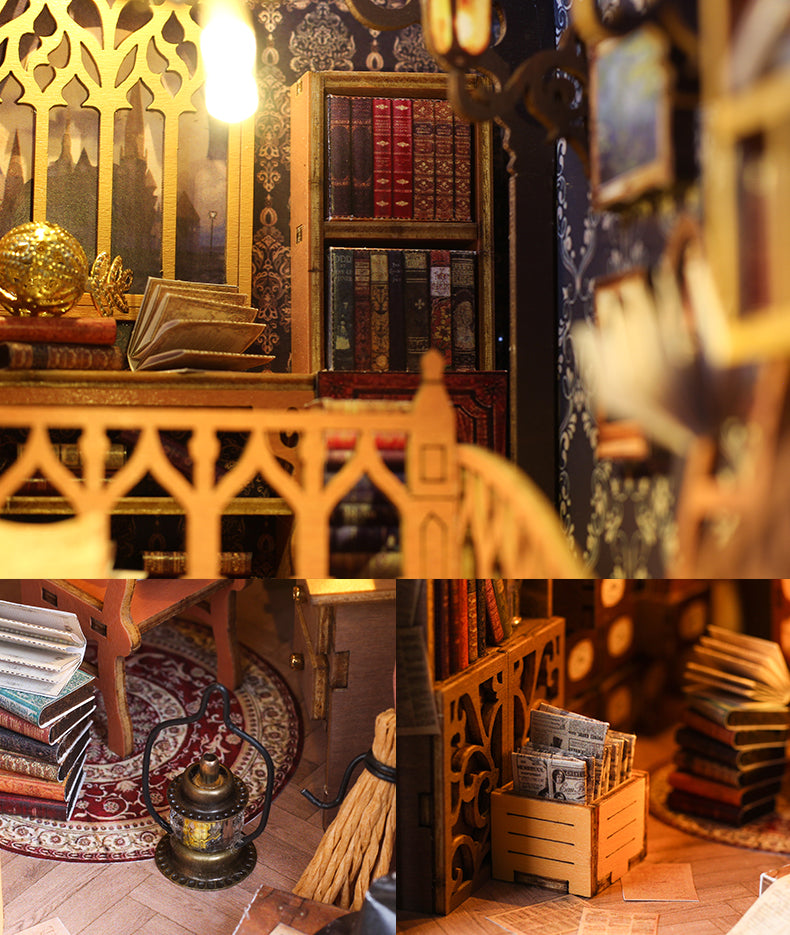 Grimoire Book Nook | Craftzzle