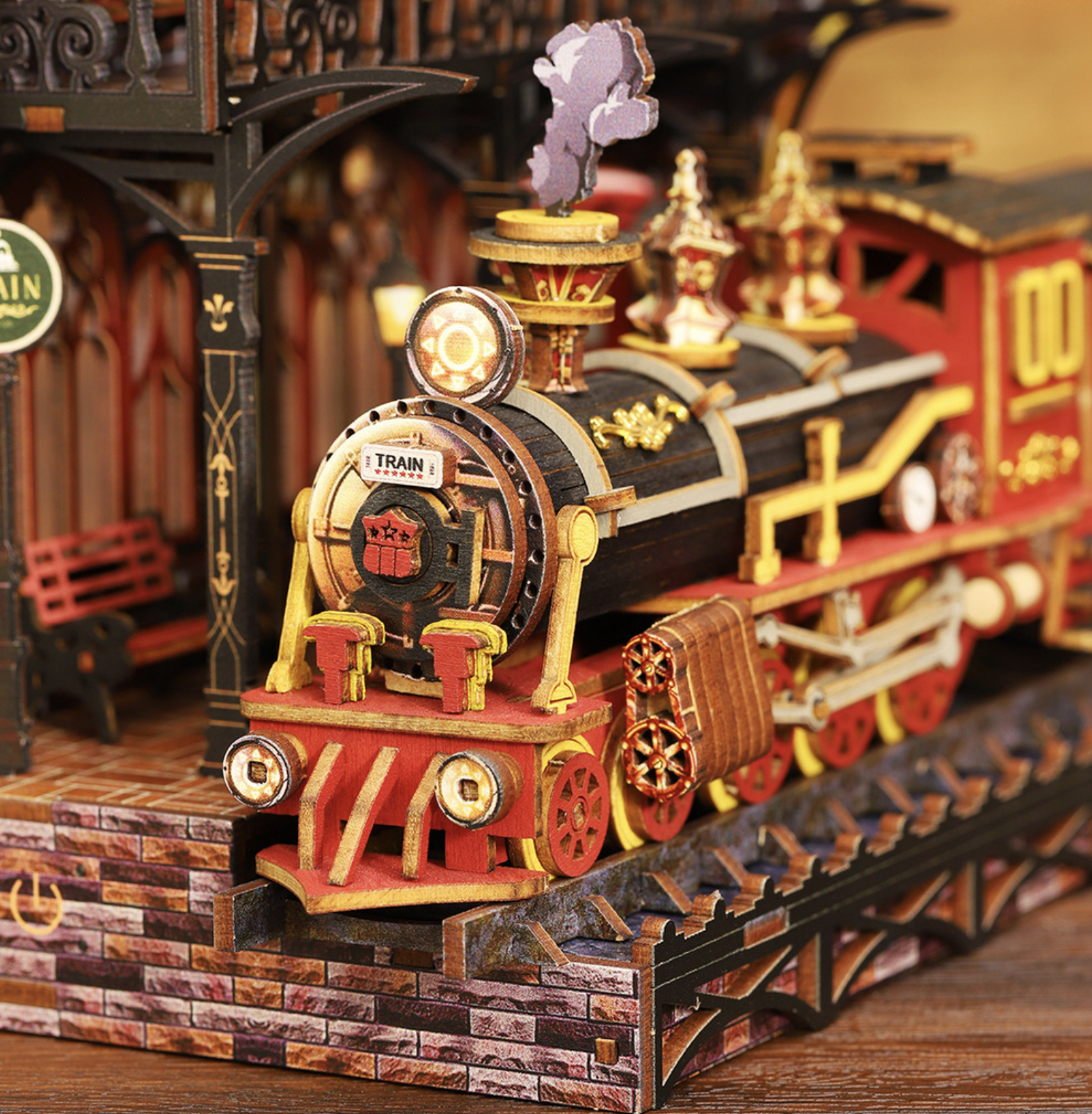 Zero Platform Diy book nook | Craftzzle