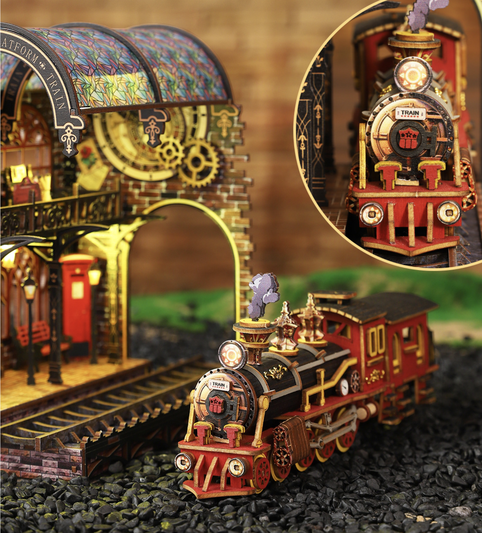 Zero Platform Diy book nook | Craftzzle