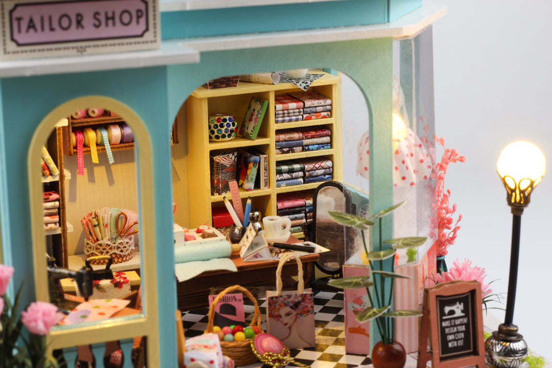 Tailor Shop DIY Miniature House | Craftzzle