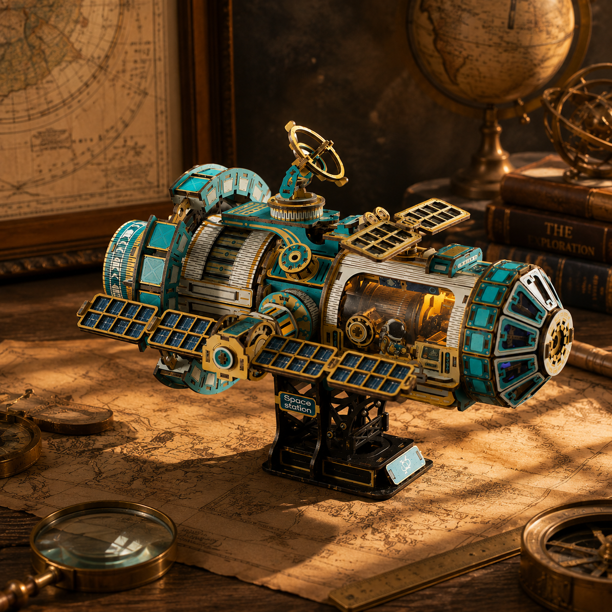 Celestigon station Diy miniature house | Craftzzle