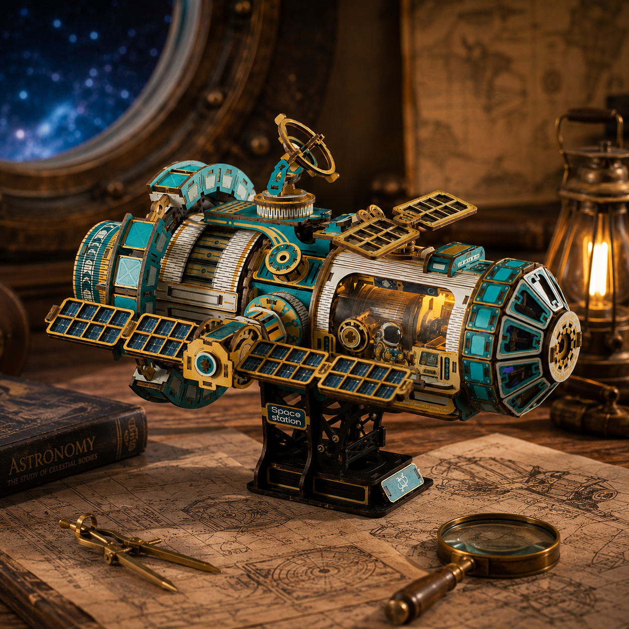 Celestigon station Diy miniature house | Craftzzle