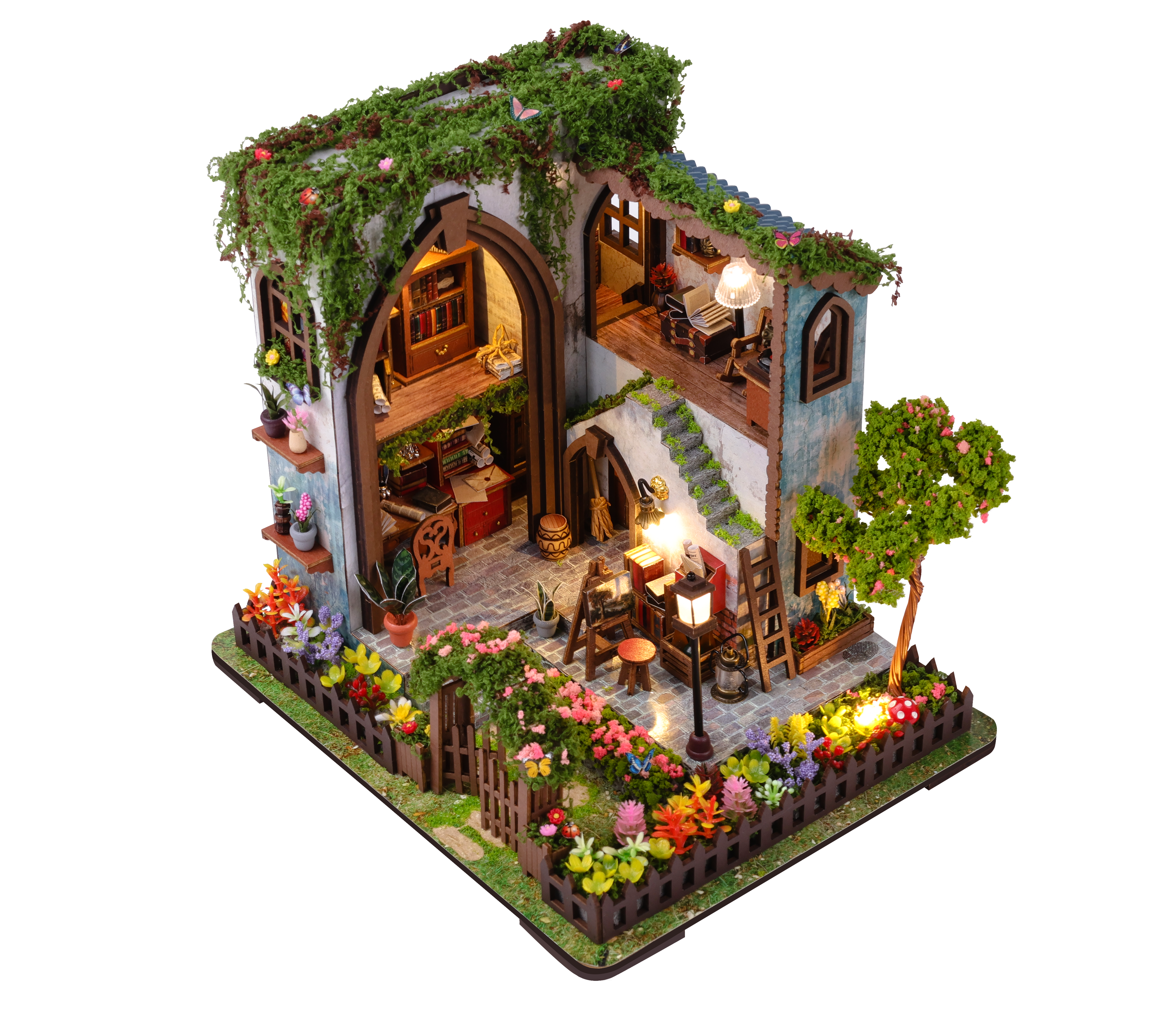Garden Pavilion Diy miniature house Craftzzle