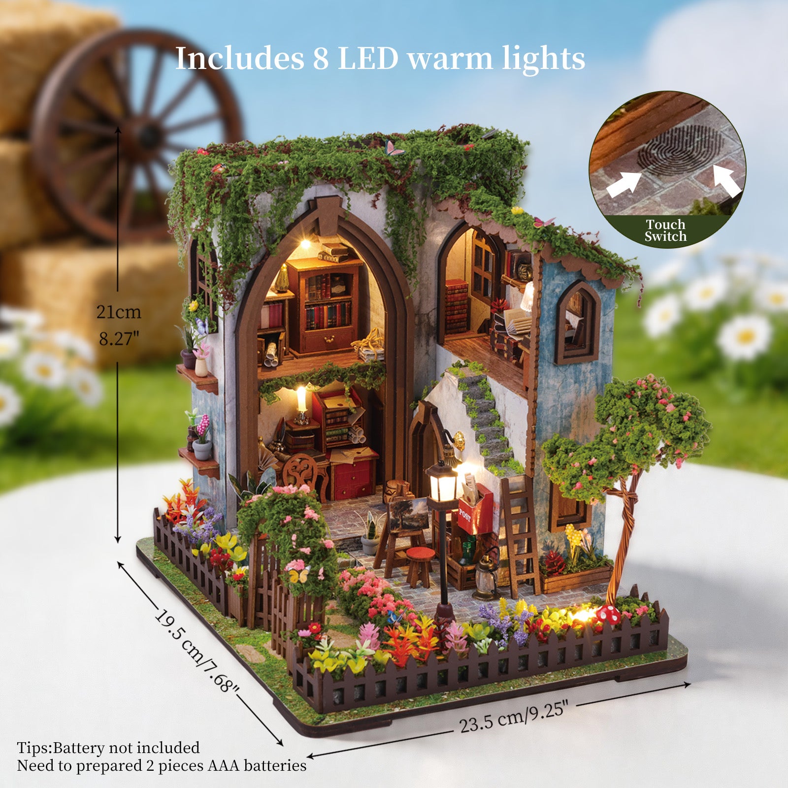 Garden Pavilion Diy miniature house Craftzzle